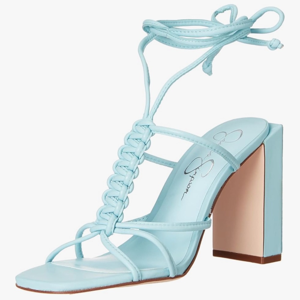 Jessica Simpson Light Blue/Turquoise  Women's Sandals sz 10